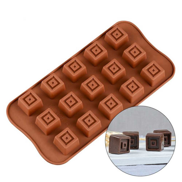 Moule Chocolat Cube 