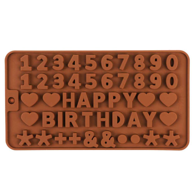 Moule Chocolat Happy Birthday 