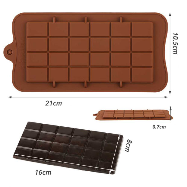 Moule Chocolat Tablette 