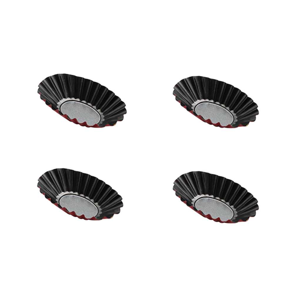 200 Moules à Tartelettes En Aluminium - Antiadhésifs Pour Pâtisserie