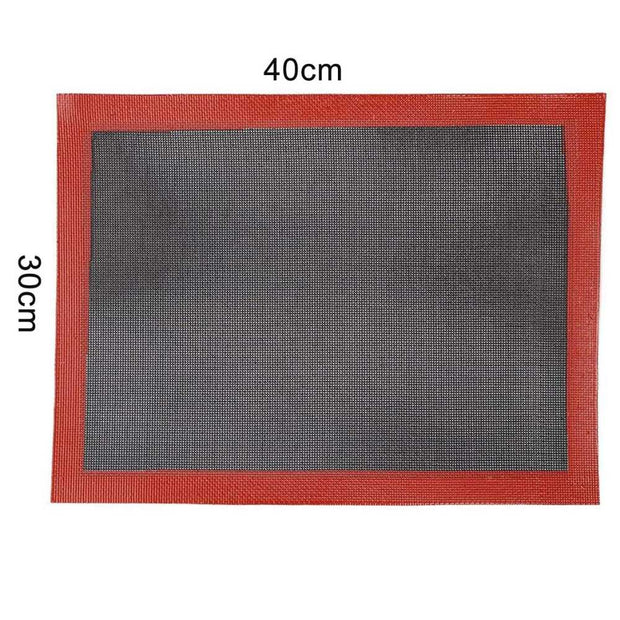 2 tapis de cuisson moule pyramide tapis silicone 41x29cm plaque de cuisson  effet sans matière grasse
